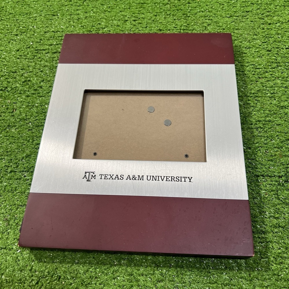 Y2K Texas A&M Picture Frame 8.5 X 10.5 Aggie Table Top Photo Frame